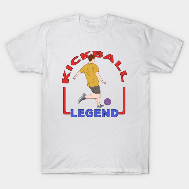 Kickball Legend T-Shirt by DiegoCarvalho